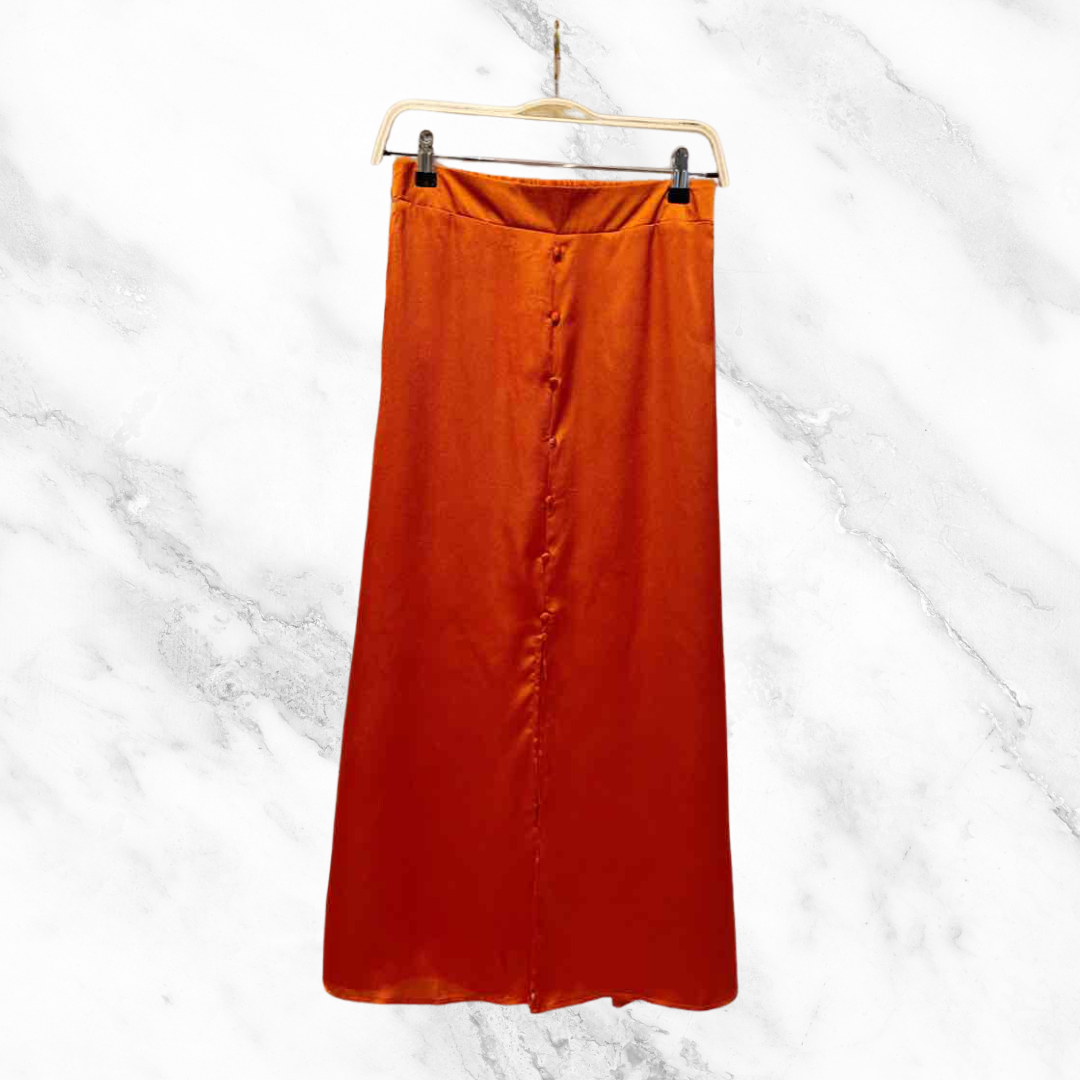 Jupe longue satinée Taille S