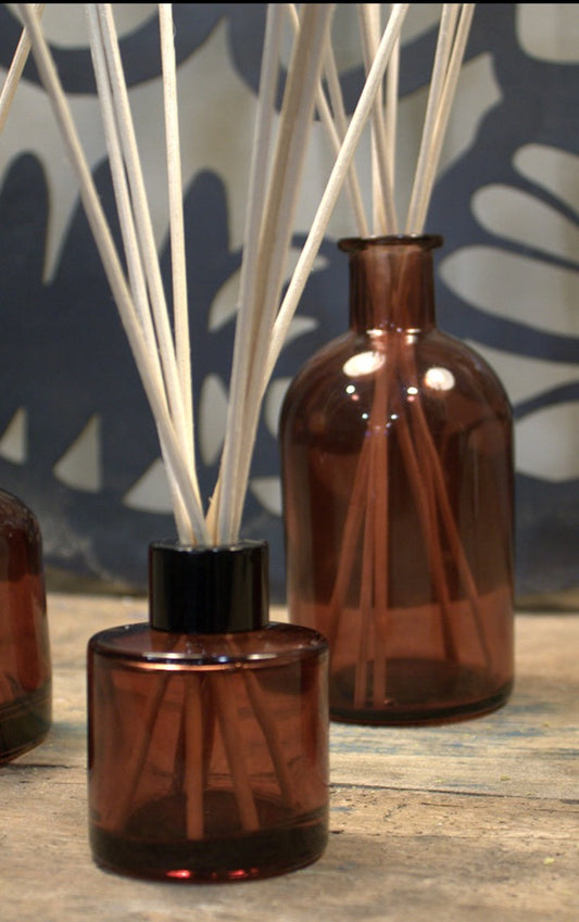 Bouteille Diffuseur Ronde - Ambrée