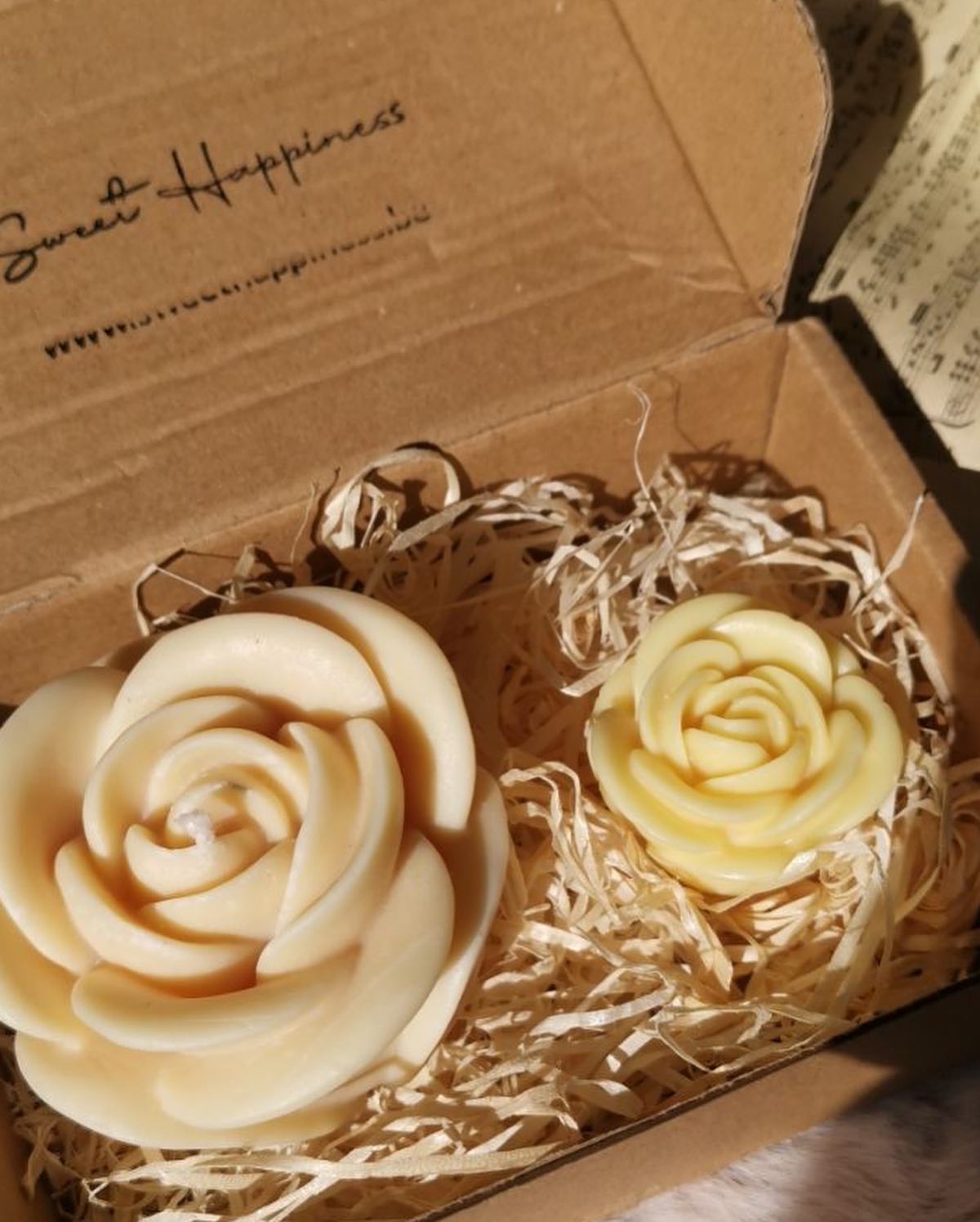 Coffret de Roses parfumées