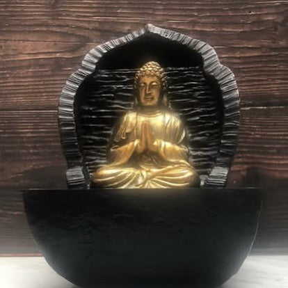 Praying Buddha Water Fountain