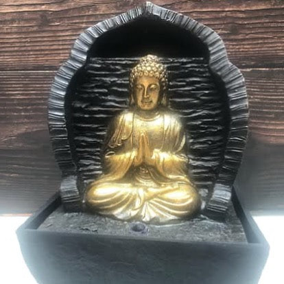Praying Buddha Water Fountain