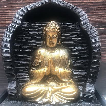 Praying Buddha Water Fountain