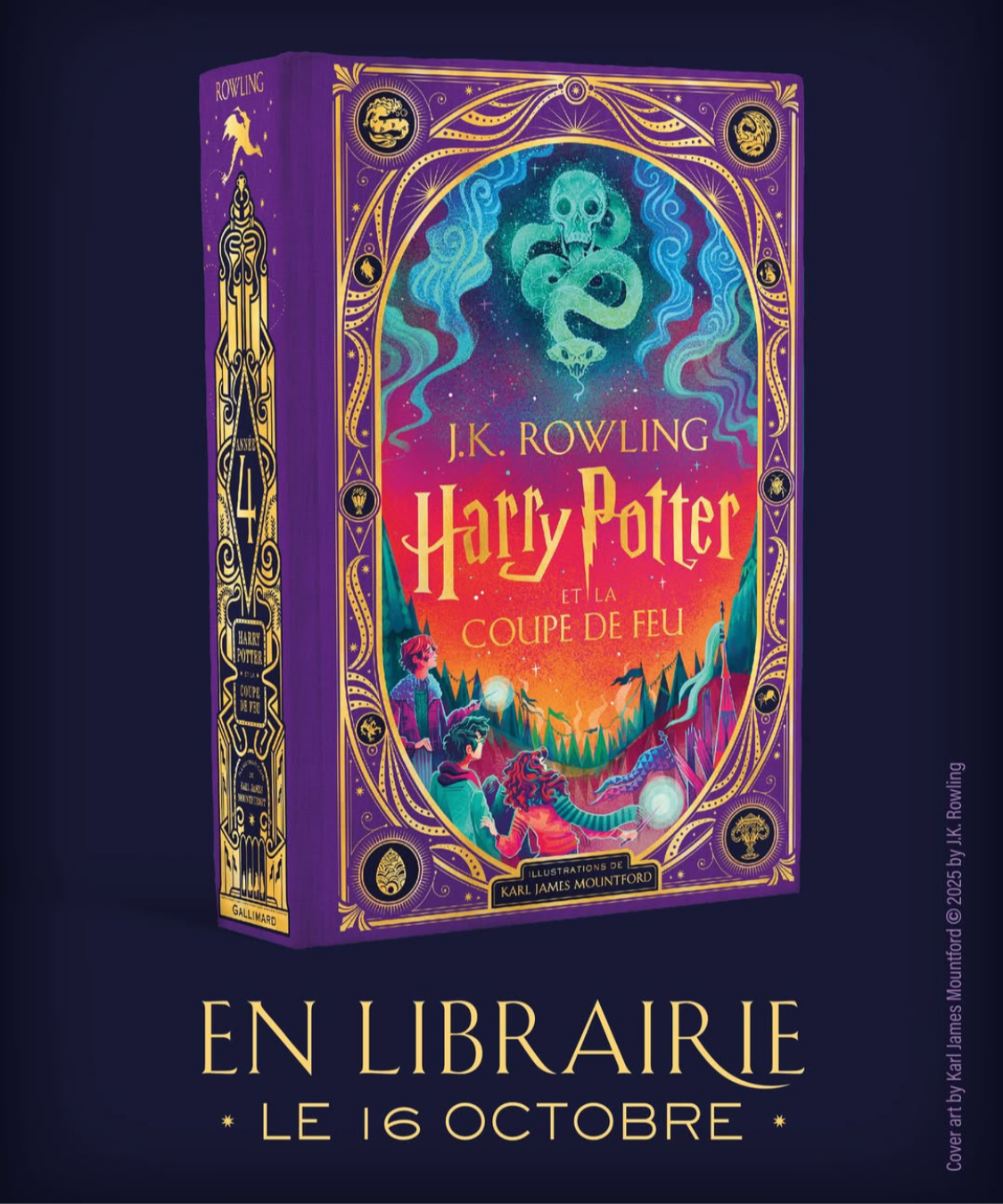 Précommande HARRY POTTER ET LA COUPE DE FEU ILLUSTRÉ PAR KARL JAMES MOUNTFORD