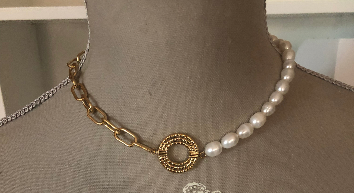 Collier Olys doré