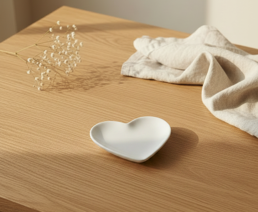 Plateau mini coeur