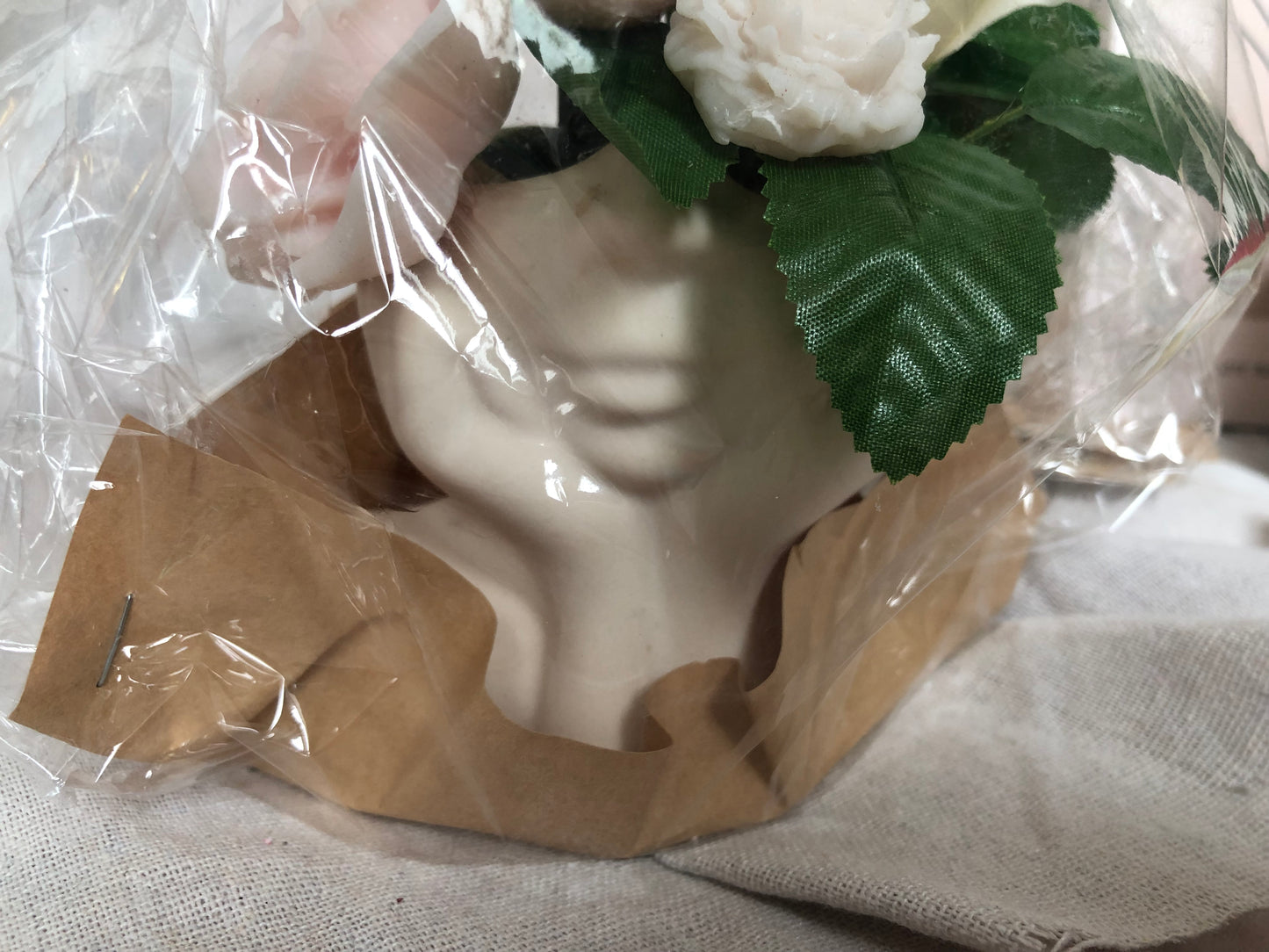 Composition Bella avec fondants et une rose en savon