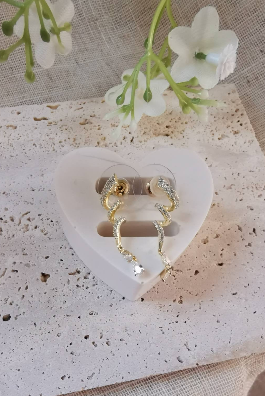 Boucles Hayden dorées