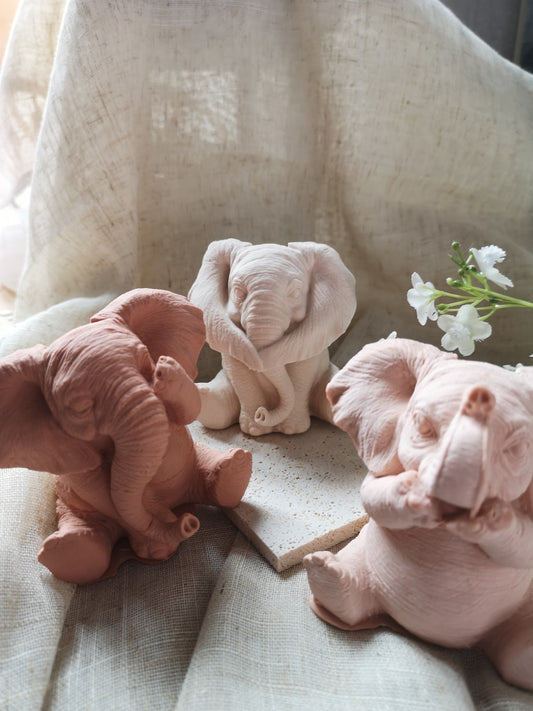 Éléphant " Je n'entends rien"
