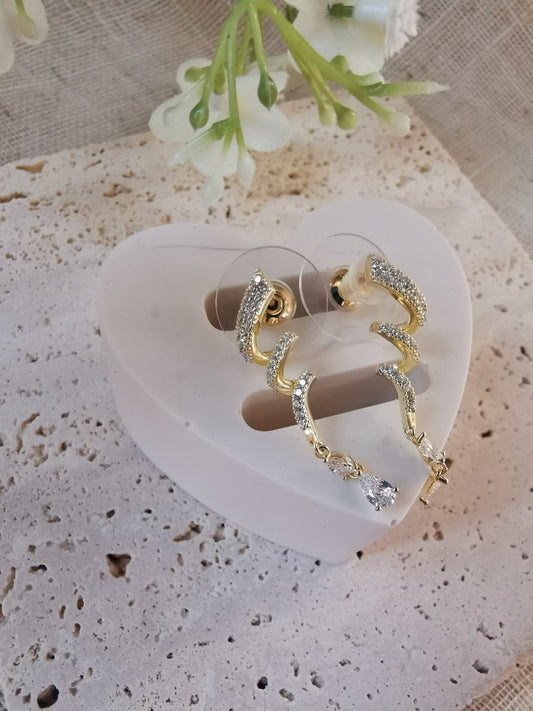 Boucles Hayden dorées