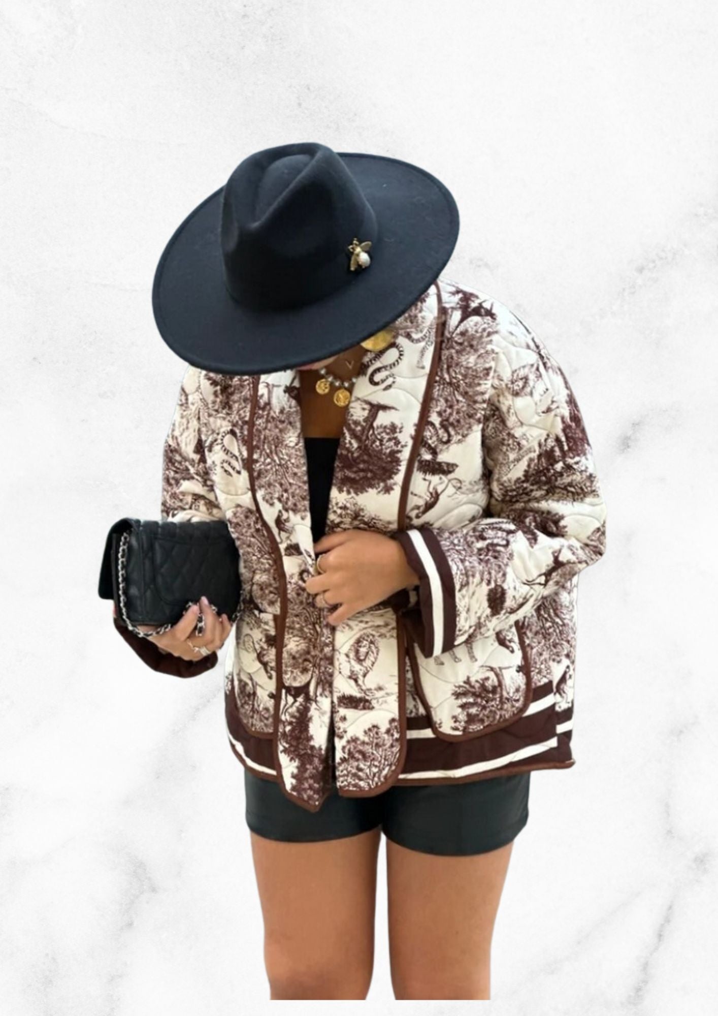 Veste matelassée Jungle