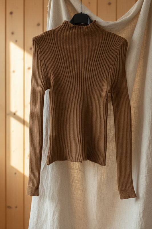 Pull col montant