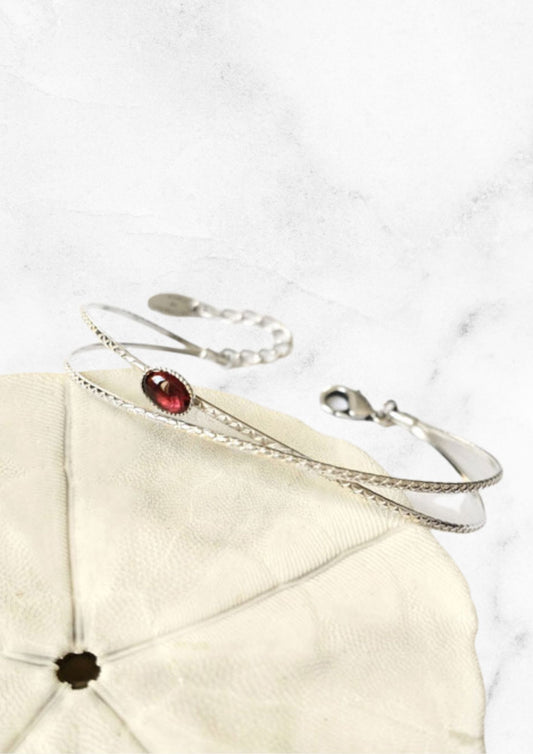 Bracelet Jonc argent Tyla