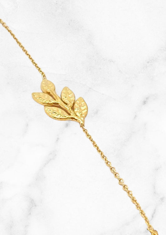 Bracelet feuille