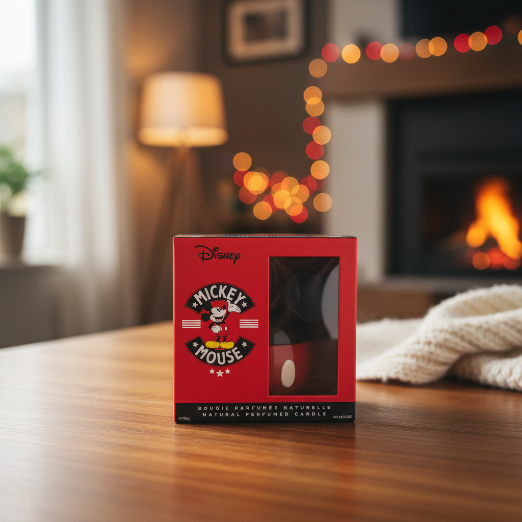 Bougeoir « Mickey Mousse » ÉDITION LIMITÉE