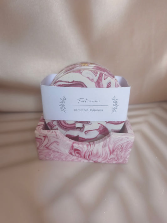 Sous-verres et support