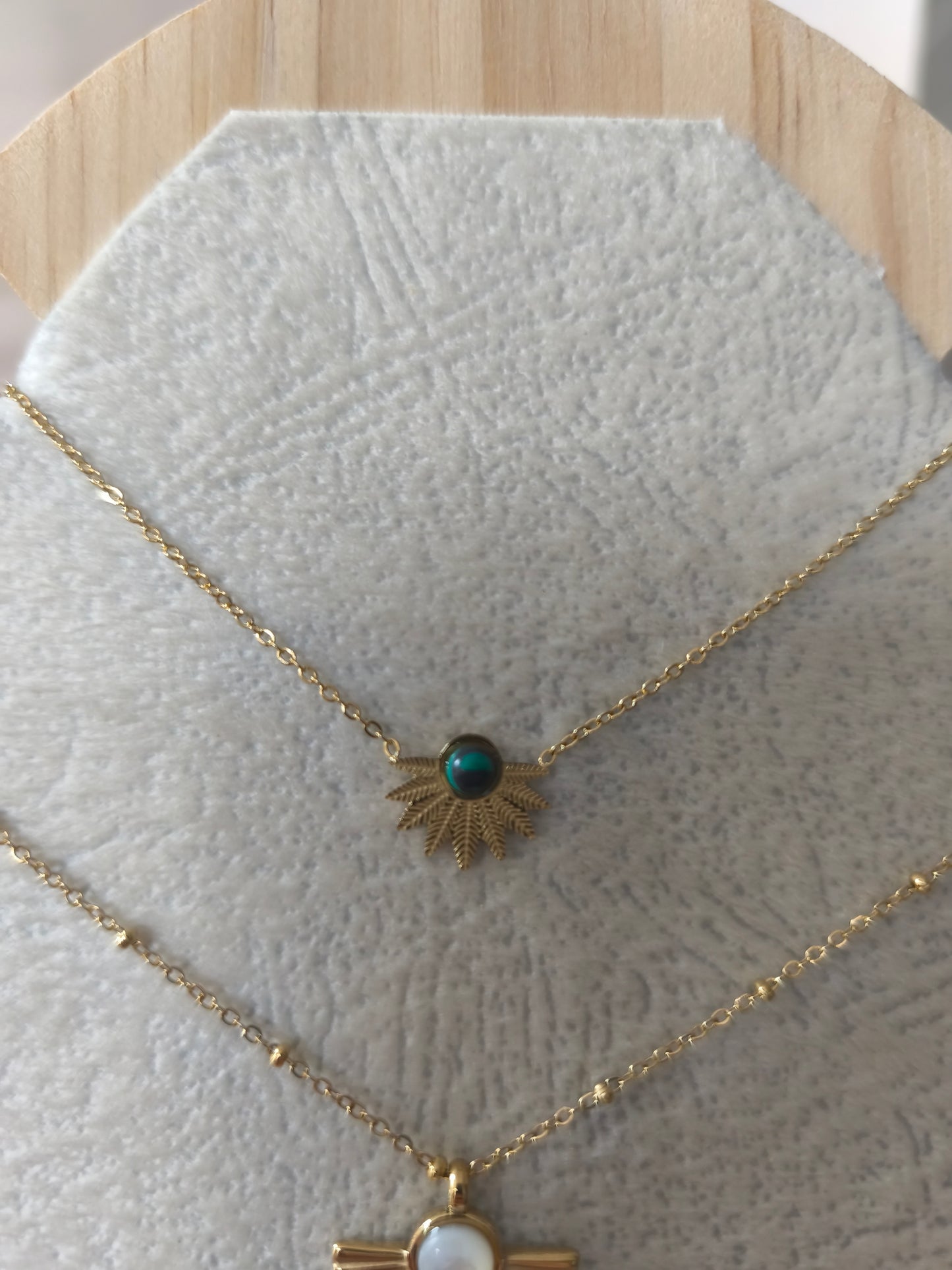 Collier vert