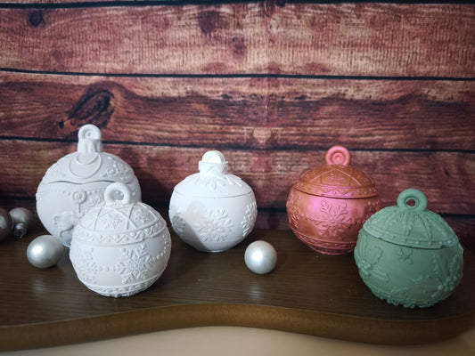 Boule de Noel Houx / flocon L