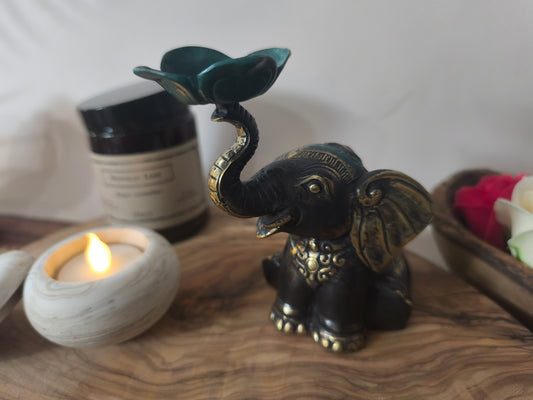 Porte Encens ou bougeoir Éléphant