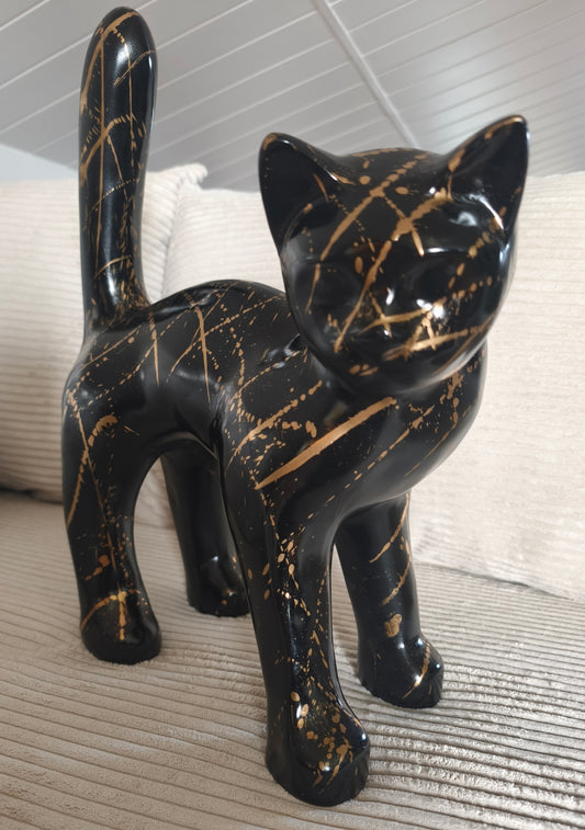 Chat en céramique 45 cm