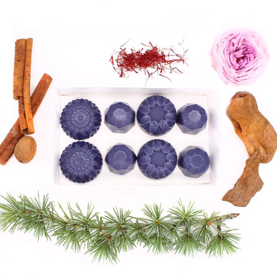 Coffret Ligne Noire de diamants parfumés