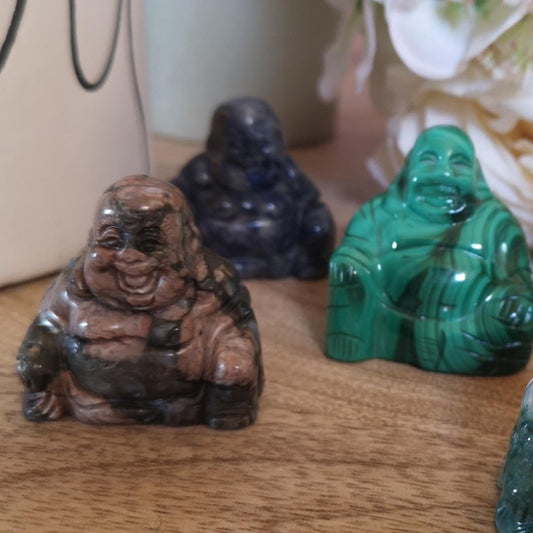 Bouddha en libérite bleue