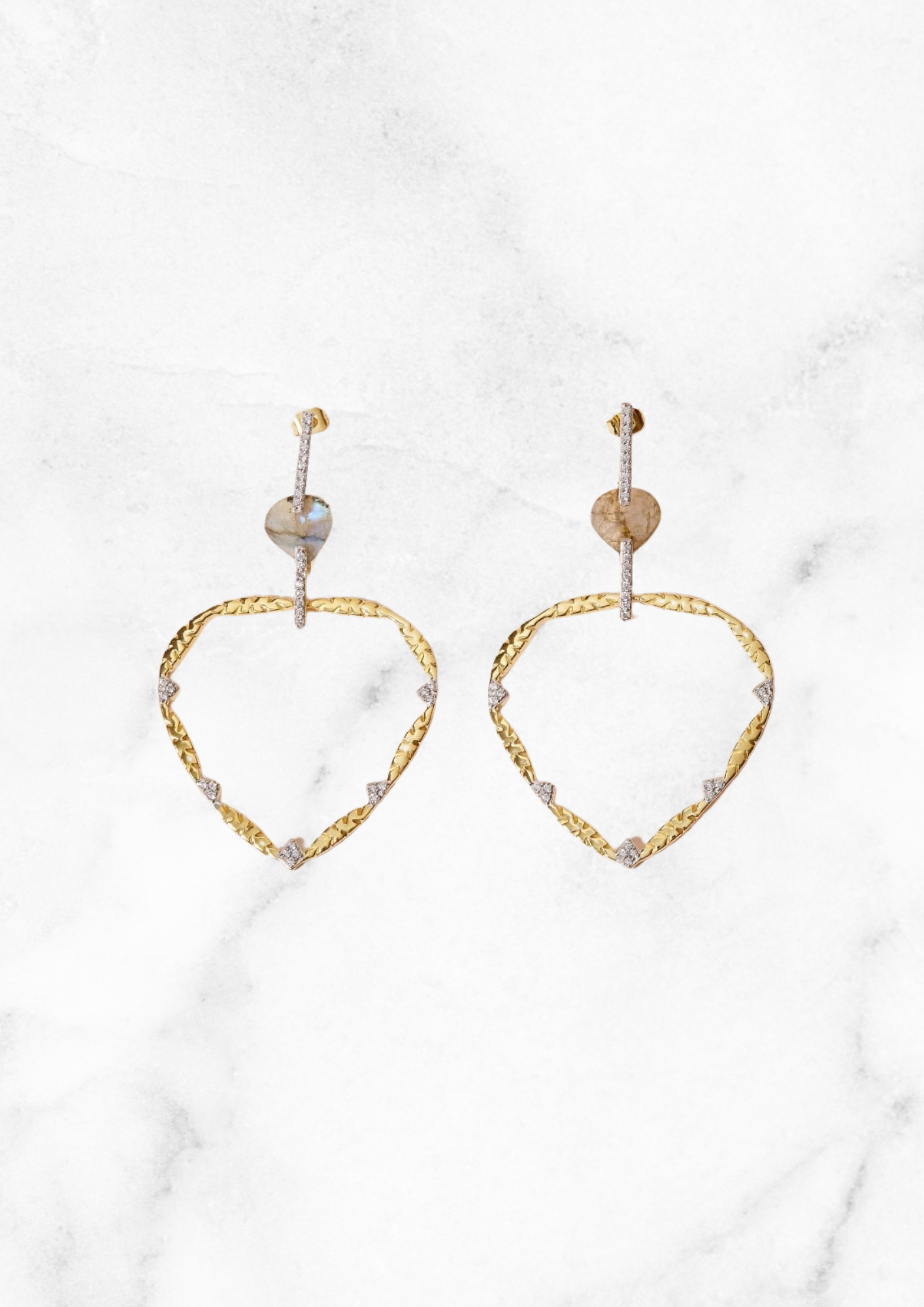 Boucles d’oreilles Lima - Labradorite