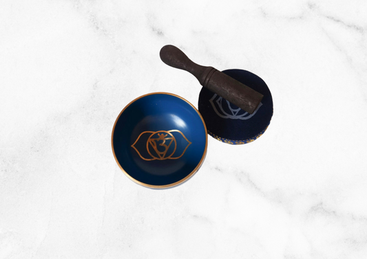 Bol chantant tibétain Chakra Troisième Oeil