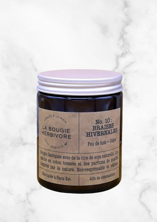 No. 10 Braises Hivernales - Feu de Bois + Cèdre