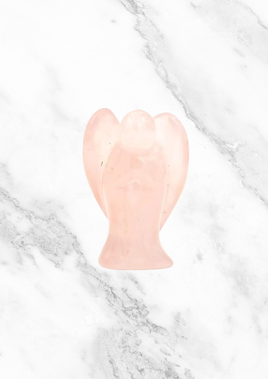 Ange en Quartz rose