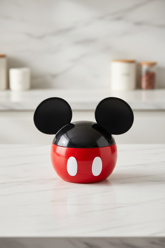 CANDLESTICK + NATURAL SCENTED CANDLE DISNEY “MICKEY MOUSSE” LIMITED EDITION (COLOR EDITION)