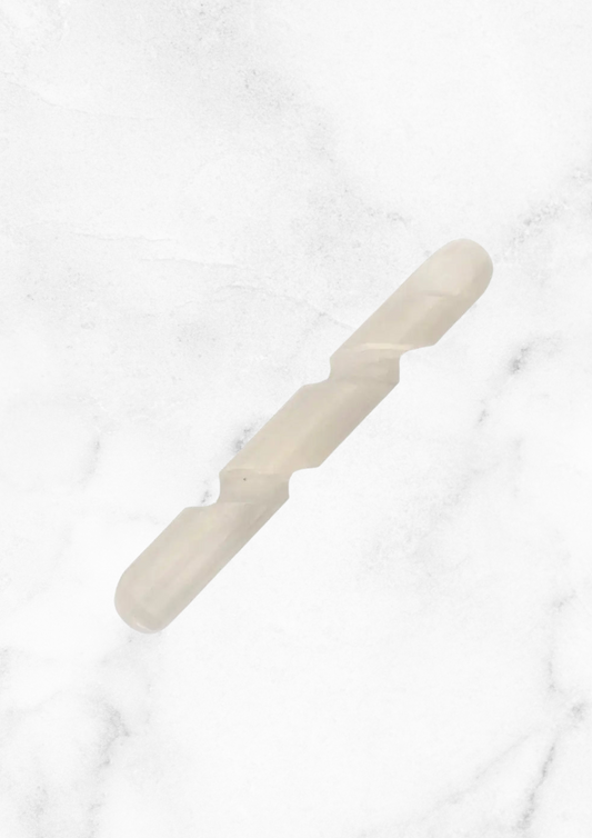 Bâton de massage sélénite en spirale