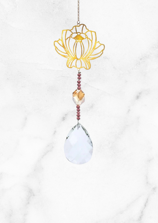 Bijou de fenêtre goutte - Lotus