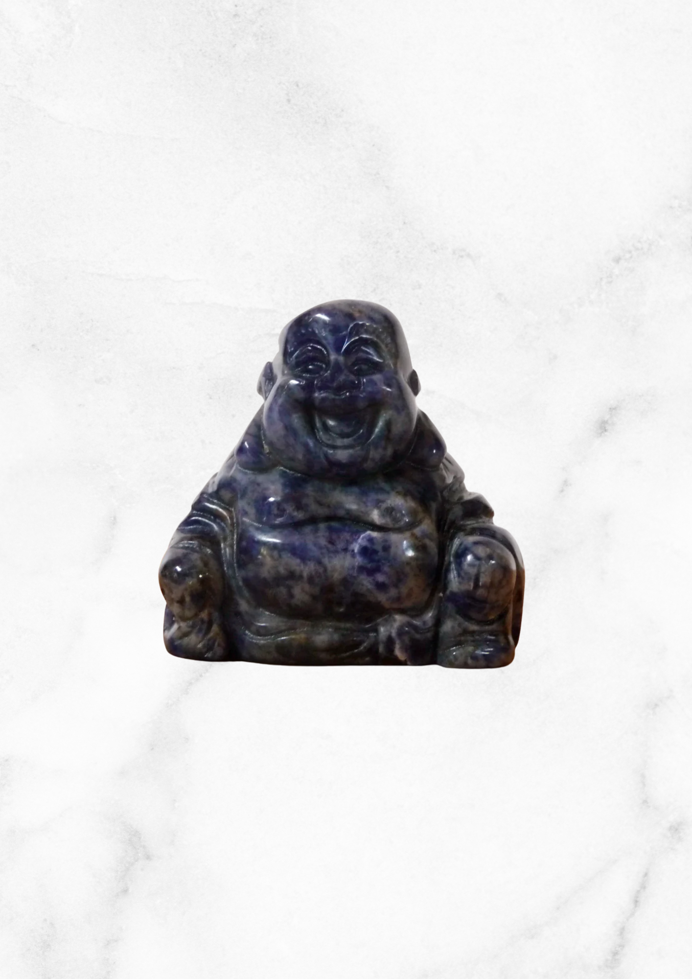 Bouddha en Sodalite