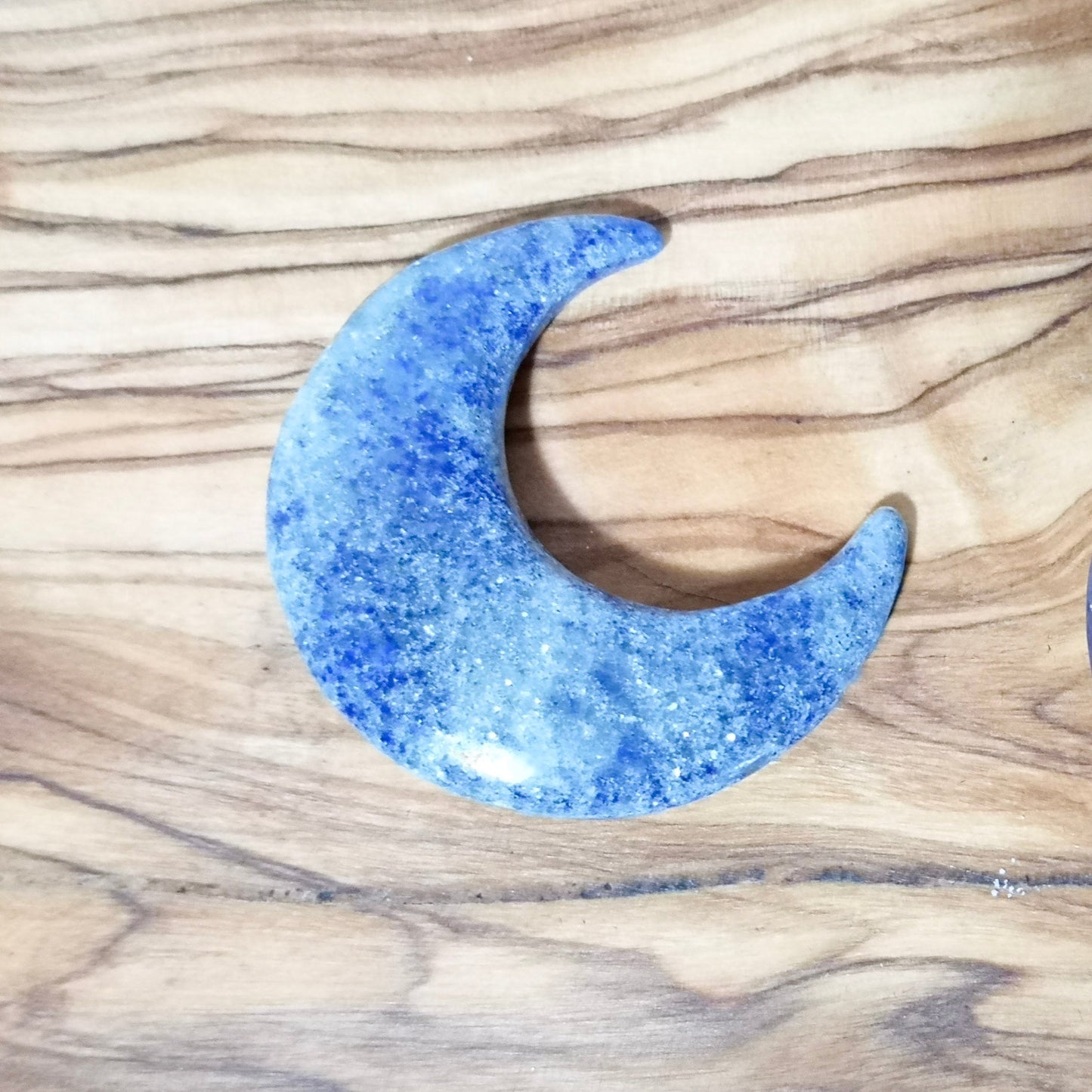 Pierre en forme de lune Lapis Lazuli