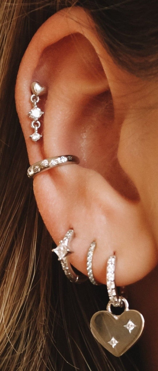 Rym blanche couleur argent