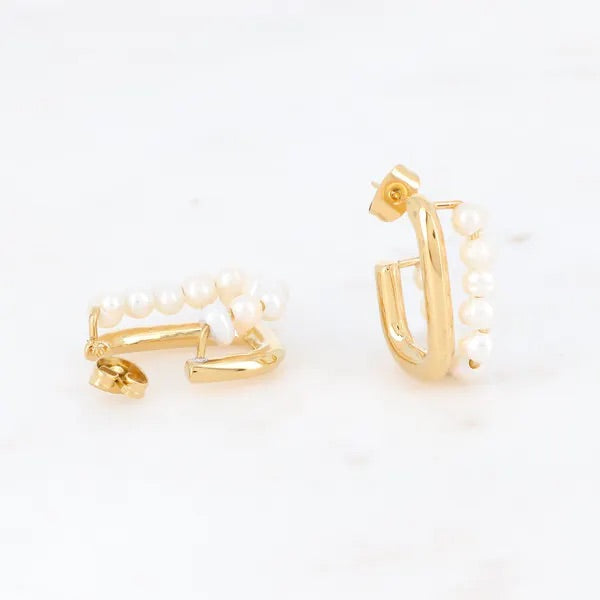 Créoles Mathilde dorées