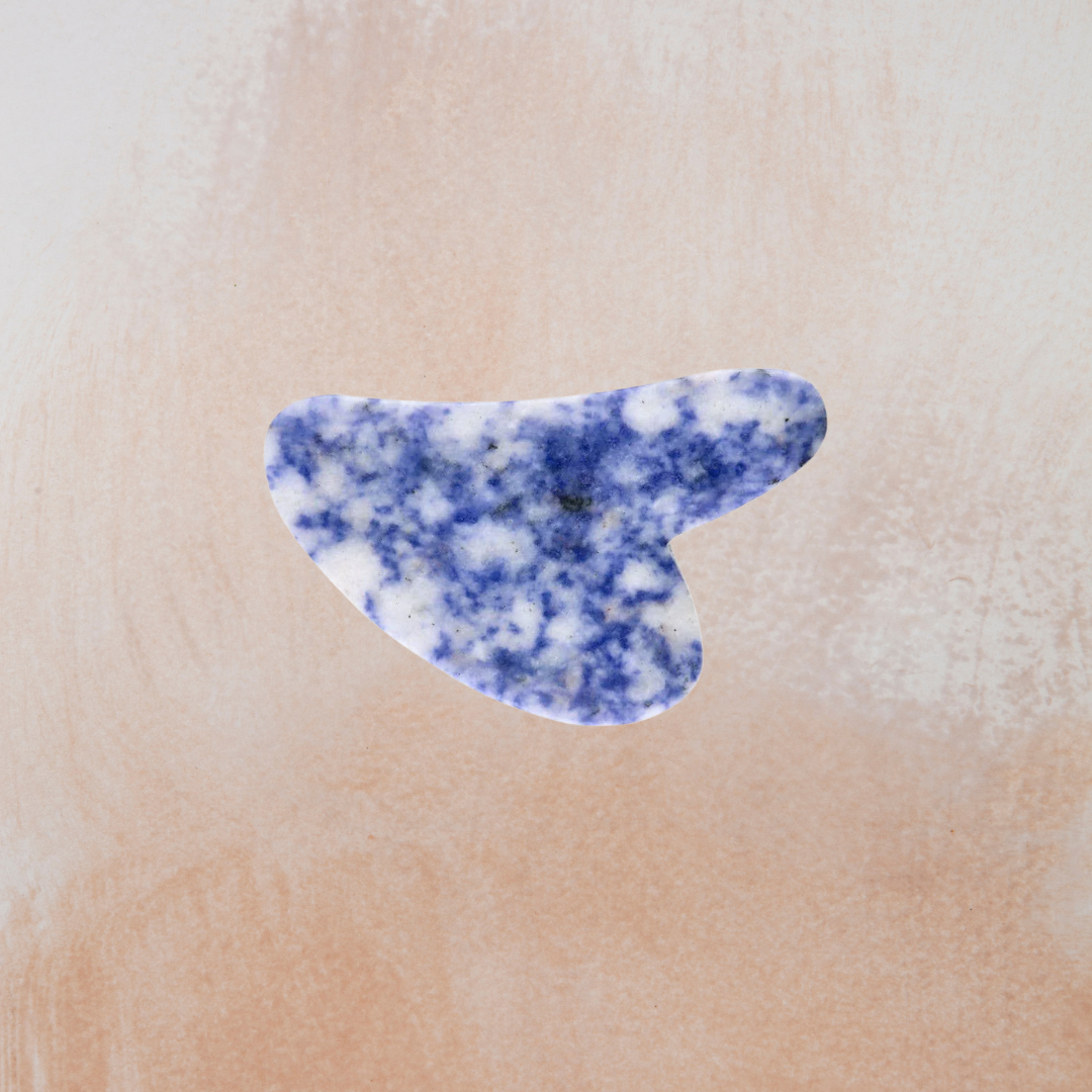 Gua Sha en Sodalite