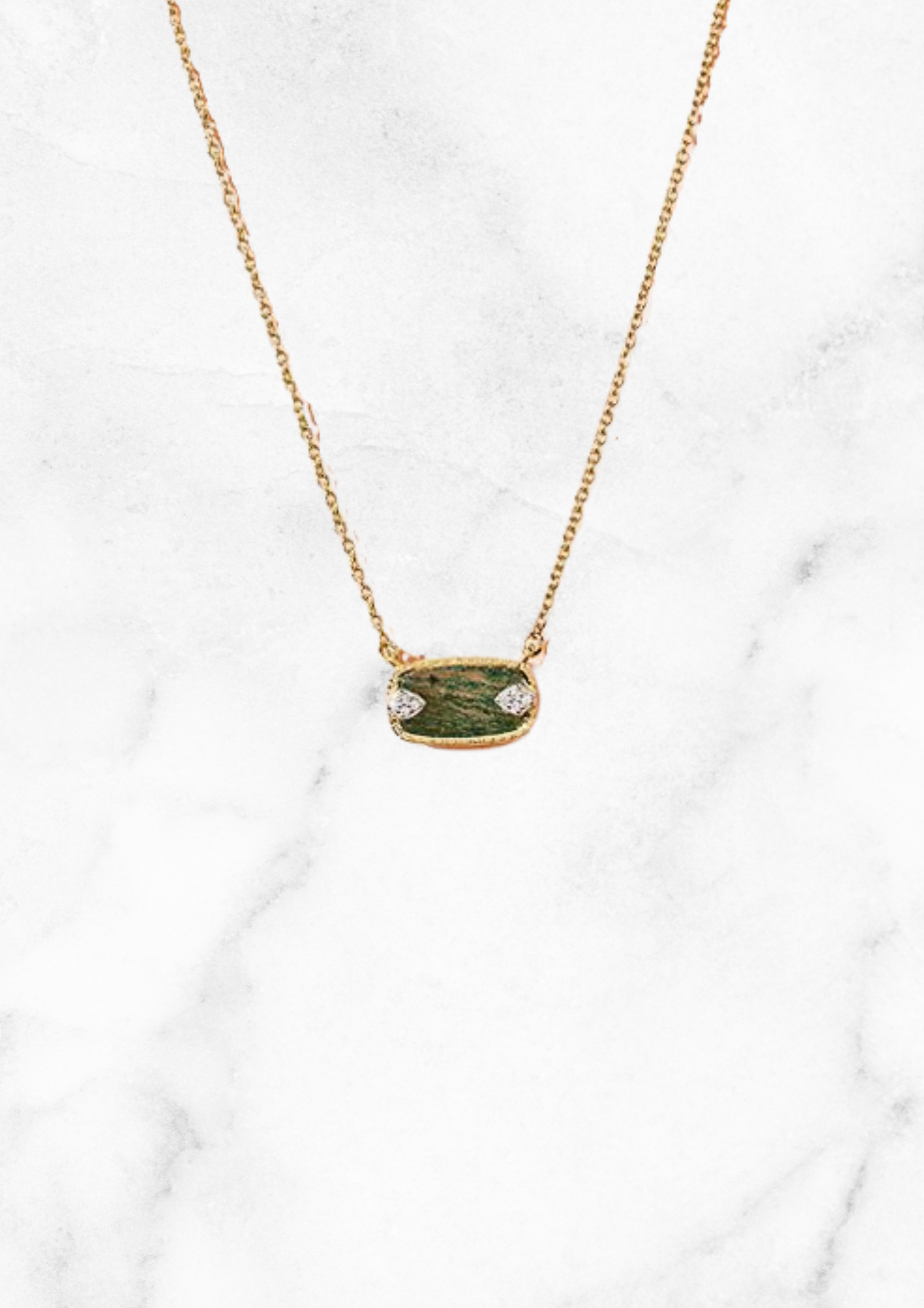 Collier Sangha — Aventurine