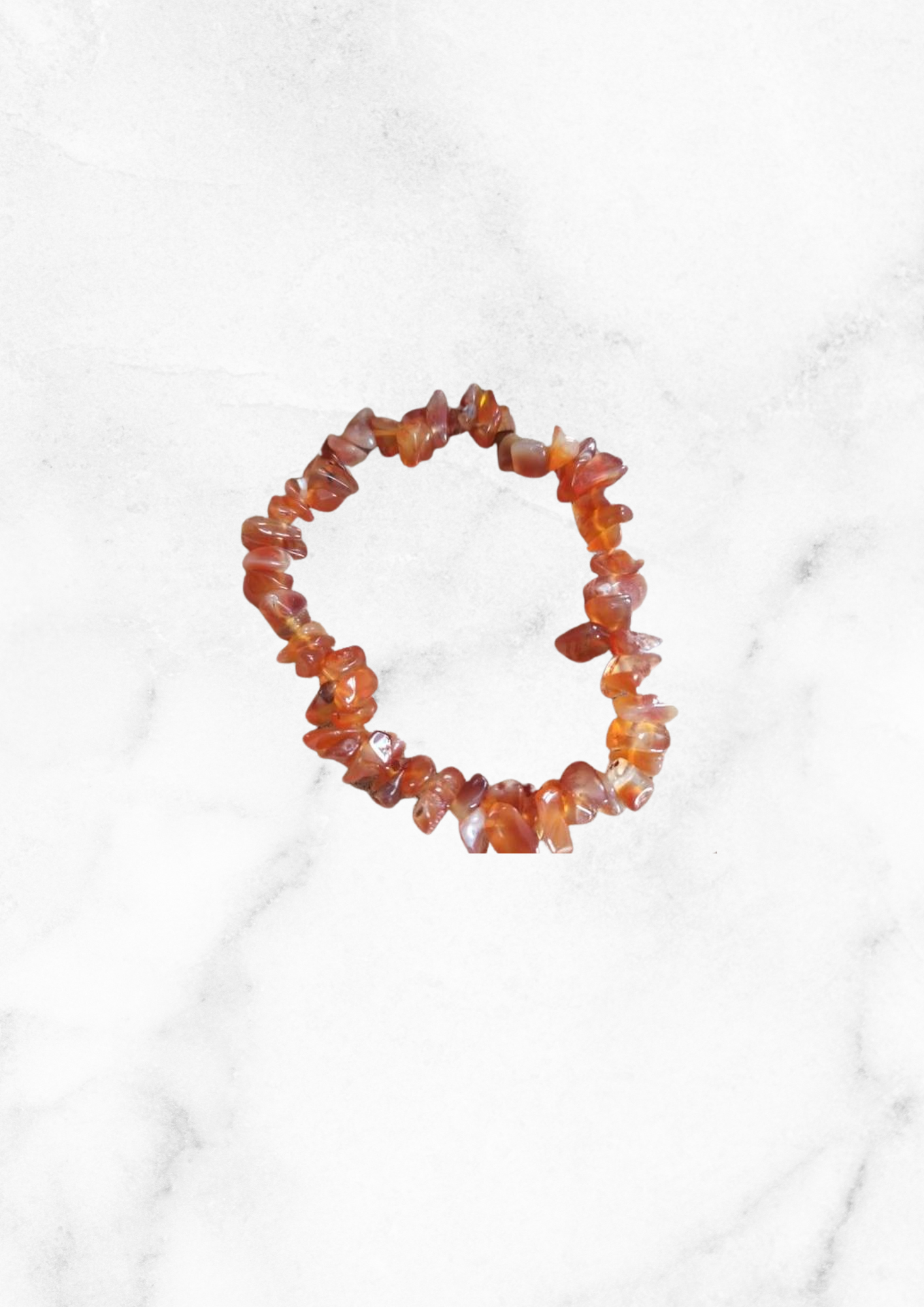 Bracelet en cornaline