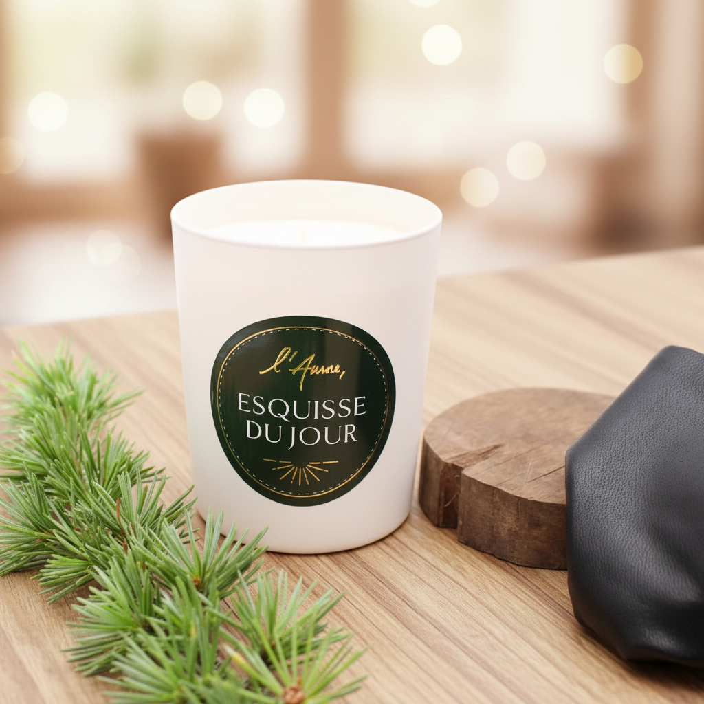 Bougie parfumée MAJESTÉ DE CUIR