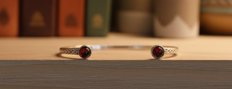 Bracelet Jonc argent Joséphine
