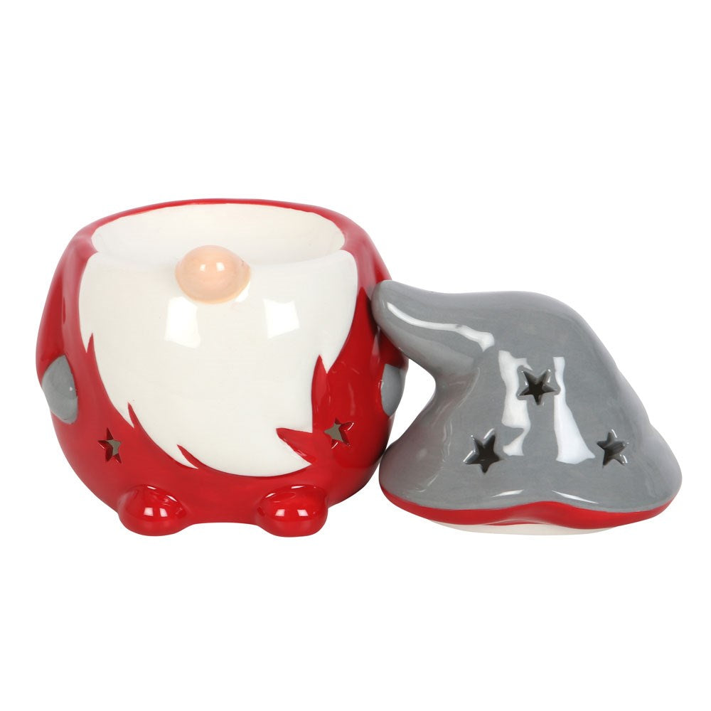 Brûleur Gnome rouge et gris