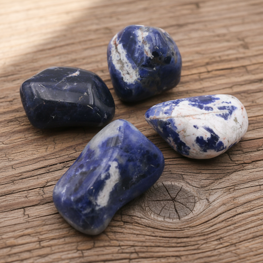 Pierre roulée Sodalite