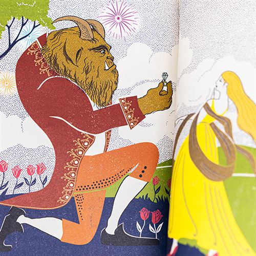La Belle et la Bête  - illustré par MinaLima