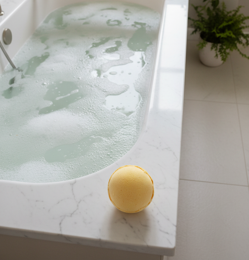 Boules de bain pétillantes étoile de Noël - 180g