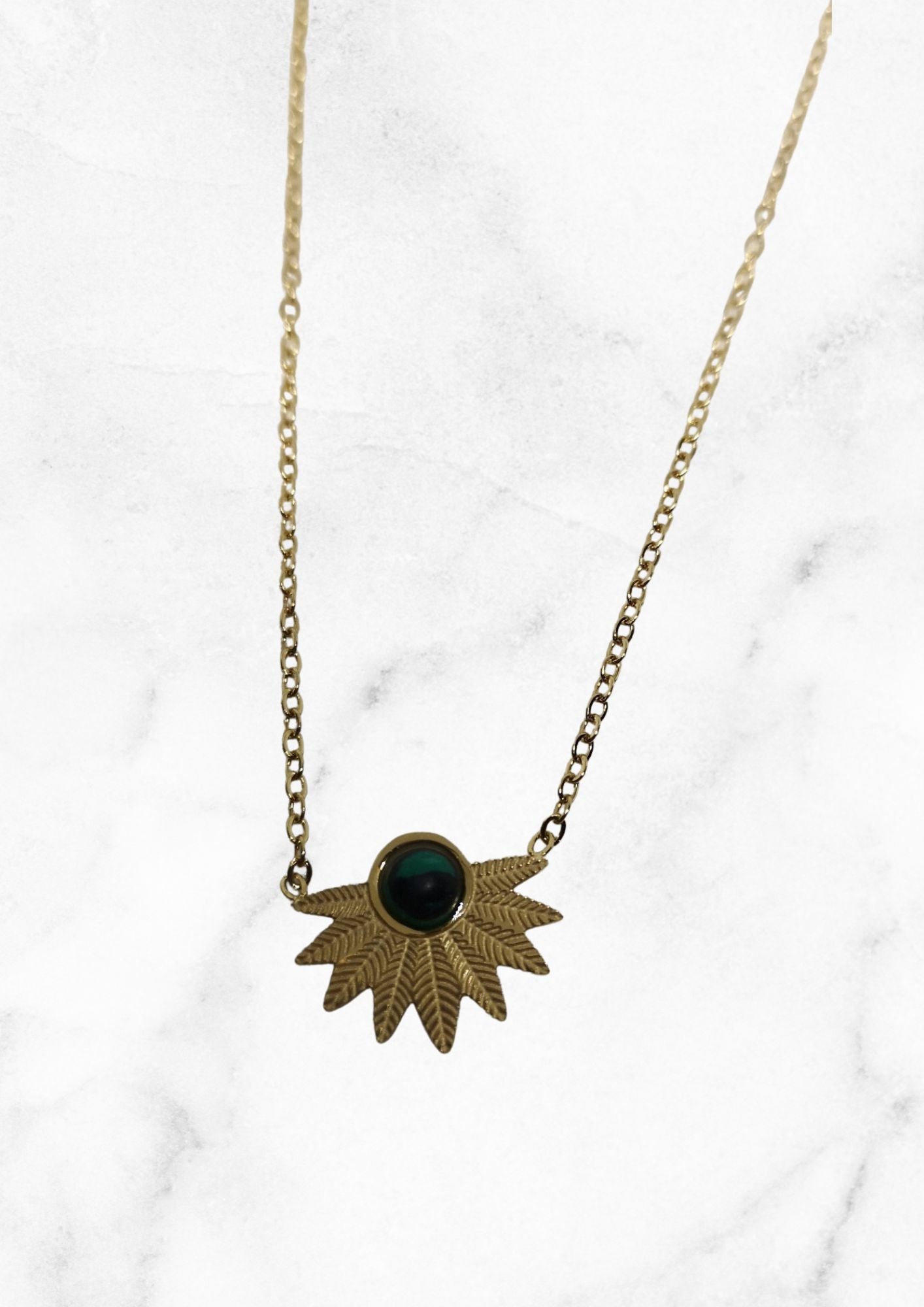 Collier vert