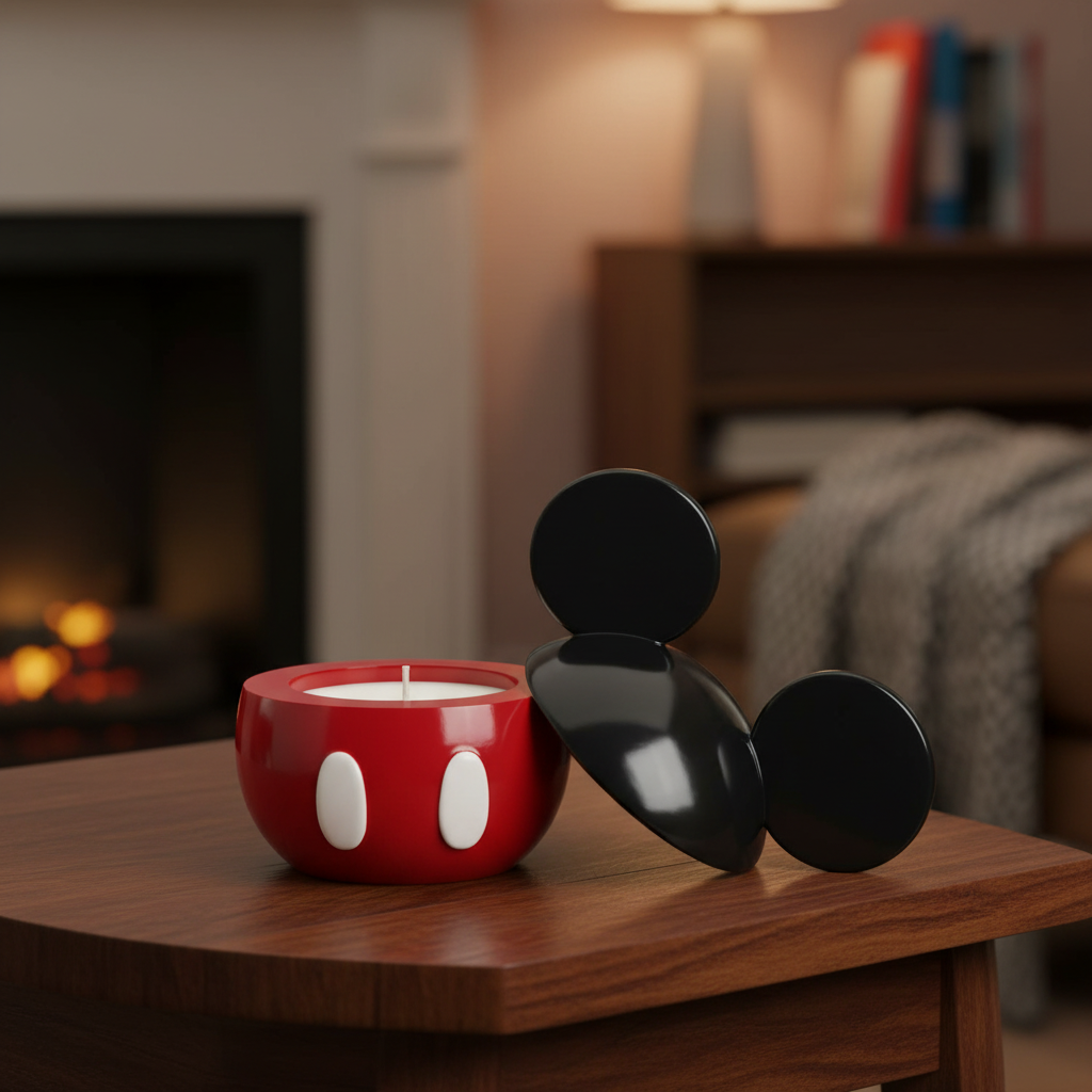 Bougeoir « Mickey Mousse » ÉDITION LIMITÉE