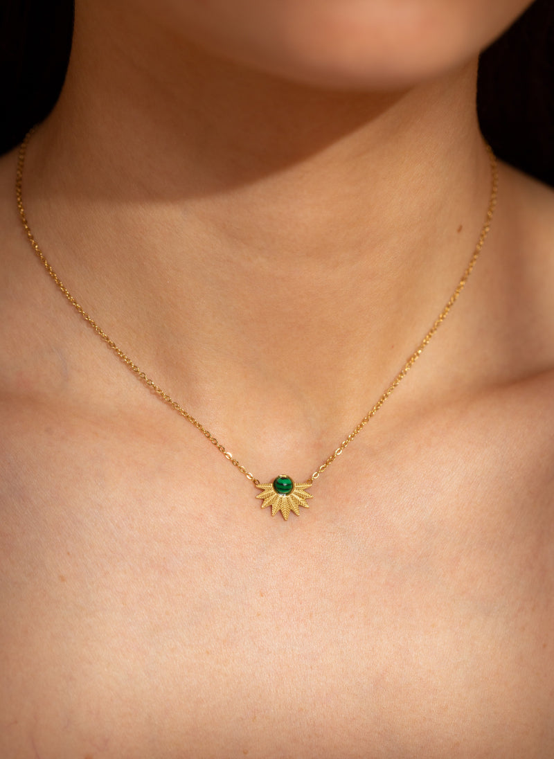 Collier vert