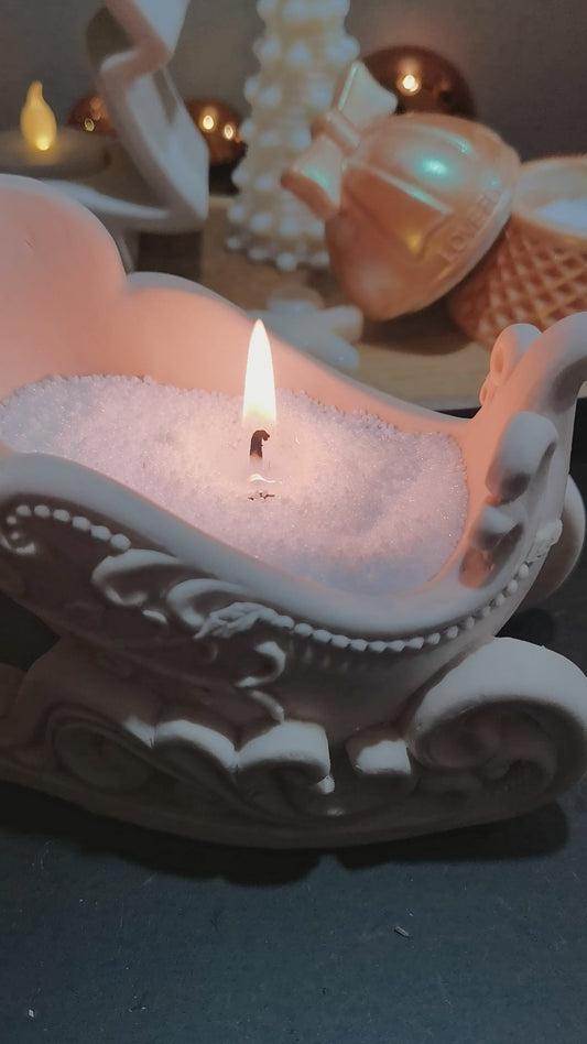 Traîneau Nougat blanc