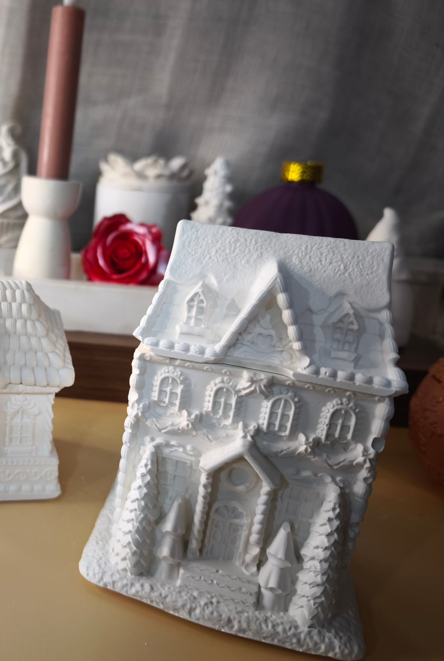 Maison haute de Noël